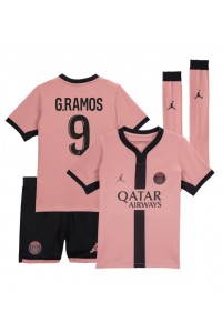 Paris Saint-Germain Goncalo Ramos #9 Babytruitje 3e tenue Kind 2024-25 Korte Mouw (+ Korte broeken)